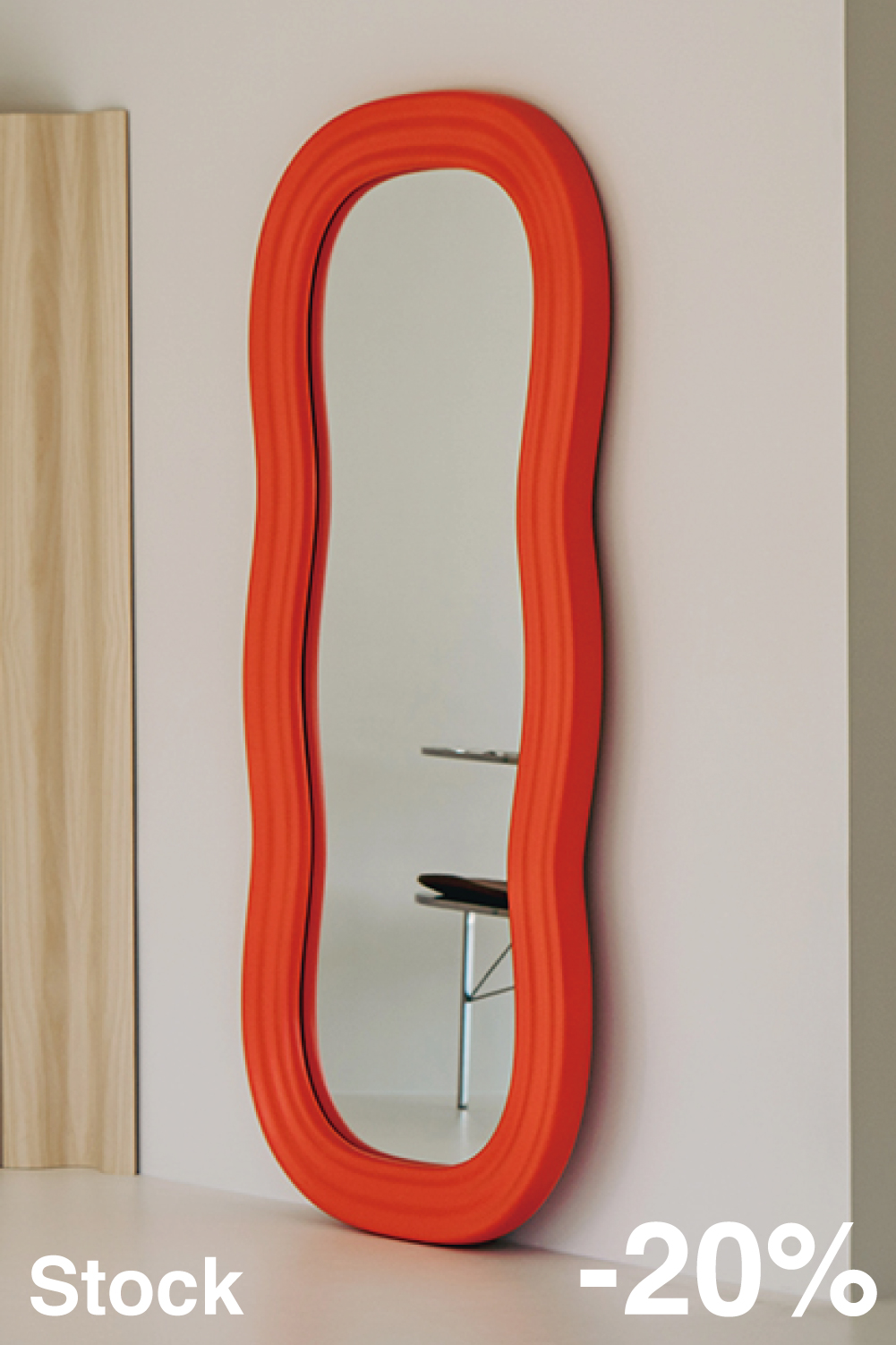 Wave Mirror-Orange(Medium) B급 0628