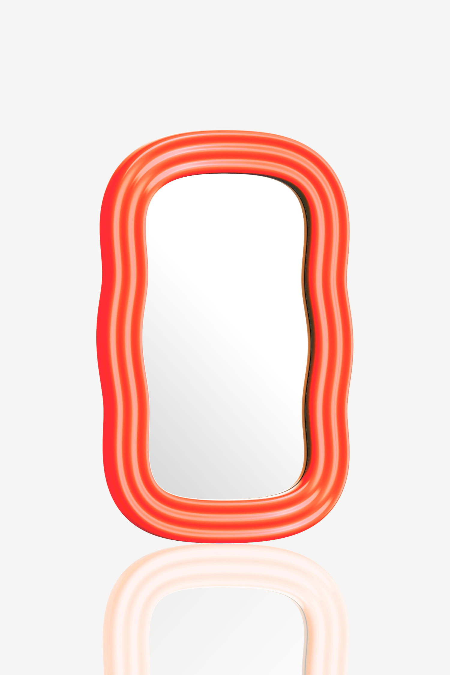 Wave Mirror-Orange(Small)