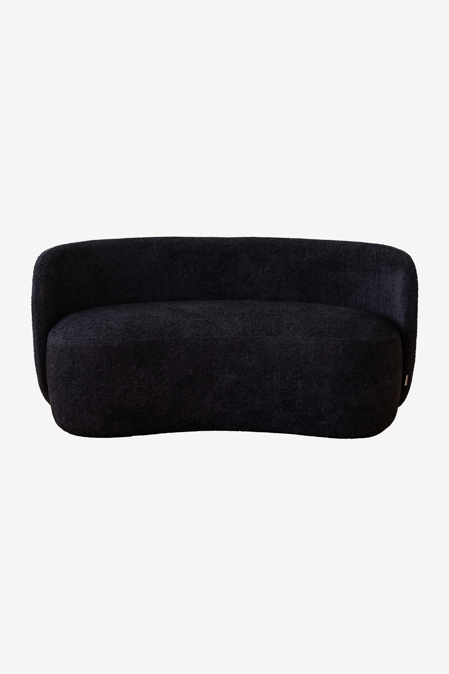 Clam 2 Seater Sofa - Black